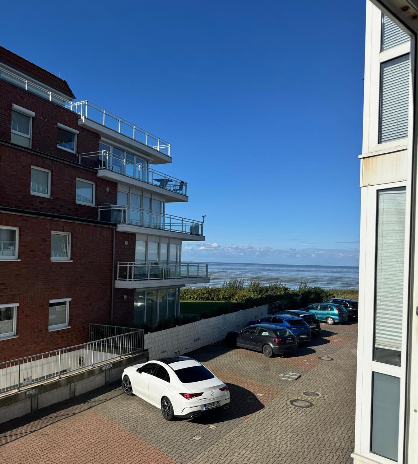 Strandjuwel In Der Seehuette Cuxhaven Duhnen- Exclusive Ferienwohnung Am Strand Mit Meerblick Екстер'єр фото